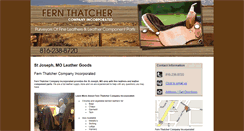 Desktop Screenshot of fernthatcherco.com